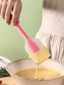 3件套烘焙厨房揉面碗、洗碗碗、硅胶刮刀、刮板、带刻度的量杯 - 彩色 - 查看 1