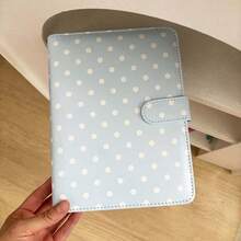 Sổ đựng ảnh Kpop bằng da PU chấm bi A5, bìa đựng ảnh thần tượng, album lưu trữ ảnh thần tượng. - Hình chữ nhật - Xem 17