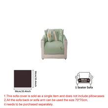 SANMOSPIN 1 chiếc đệm sofa sang trọng, mềm mại, thoáng mát mùa hè, phù hợp cho mọi mùa, dùng cho sofa 1/2/3/4 chỗ ngồi, trang trí nhà cửa cho phòng khách và phòng ngủ. - màu xanh lá - Xem 12