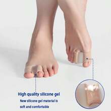 Bunion Reliever – Comfortable & Durable Bunion Support For Walking, Running, Hiking Shoes, Pain Relief For Daily Use,2 Pack Toe Separator - Màu da chữ A - Xem 6