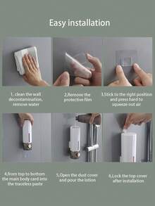 1 buah Botol Lotion Gantung Dinding, Dekorasi Kamar Mandi Rumah, Dekorasi Musim Gugur, Musim Kembali ke Sekolah - View 7