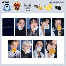 KATSEYE GOLDEN HOUR Phần 4 LNGSHOT <Saucin'><Backseat><FaceTime> Bộ 8/4/6 thẻ ảnh sưu tầm - Bộ dụng cụ làm album ảnh tự làm, Thẻ quà tặng sinh nhật kèm hộp trưng bày, Bộ đánh dấu trang, Thẻ sưu tập quà tặng Ngày Valentine - Nhiều màu - Xem 8