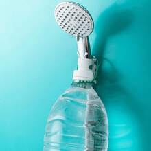 1PC Heavy Duty Shower Suction Cup Holder, No Drilling Soft Glue Mount, Removable Bathroom Shower Bracket - A - View 3