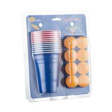 Bộ trò chơi mới gồm 24 món (6 cốc đỏ + 6 cốc xanh + 14 quả bóng bàn vàng), bộ cốc chơi bóng bàn và cốc đa năng dùng trong các bữa tiệc, rất phù hợp cho các bữa tiệc ngoài trời, tiệc sinh nhật và các trò chơi trong bữa tiệc đơn lẻ, giải trí trong các bữa tiệc và bữa tối gia đình để tăng thêm không khí, không cần nguồn điện, cốc không tiếp xúc với thực phẩm và là món quà bất ngờ. - Nhiều màu - Xem 7