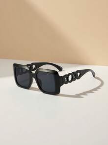 1副欧美复古猫眼框Y2K时尚眼镜，百搭休闲轻便PC材质时尚眼镜，适合所有季节 - 彩色 - 查看 8