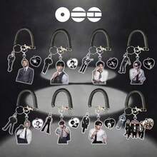 JK, J-HOPE, JIMIN, V, JIN, RM, <ARIRANG> Móc khóa acrylic, Phụ kiện balo, Móc treo cặp sách, Dòng đen, Phụ kiện cần thiết cho người hâm mộ khi đi concert và gặp gỡ fan, Móc khóa riêng cho từng thành viên, Độc quyền dành cho ARMY. - Nhiều màu - Xem 1