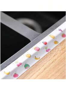 1 Cuộn (1,5m/59,05in) Băng keo chống nấm mốc, chống thấm nước, họa tiết hoa tối giản, thích hợp cho nhà cửa, nhà bếp, bồn rửa, mặt bàn, dải bịt kín chống thấm nước, phòng tắm, nhà vệ sinh, chậu rửa, chất trám khe chống nấm mốc, vật tư vệ sinh nhà cửa. - Nhiều màu - Xem 3