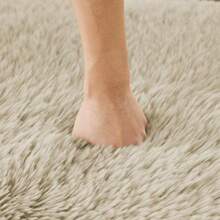 Aviana Ottoman Suede Fabric - Light Khaki - Apricot - View 7