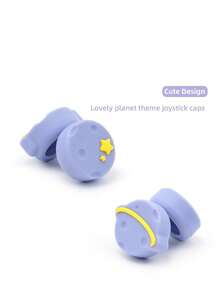 GeekShare 4pcs Cute Silicone Joystick Thumb Grip Caps Compatible With Nintendo Switch 2 - View 3