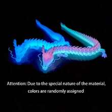 3D Printed Glowing Dragon Egg Model, Flexible Internal Structure, 3D Printed Pressure Relief ADHD Toy, Surprise Fantasy Gift - Multicolor - View 9