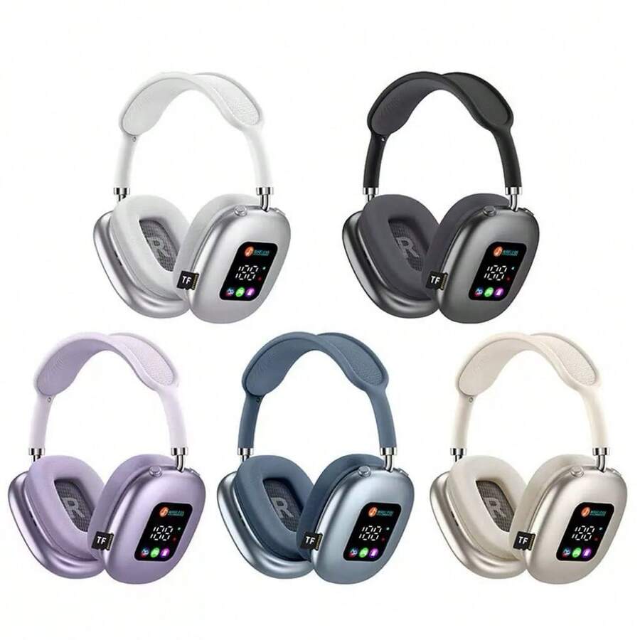 [BeatBay]MAXPRO5 High-End Over-Ear Headphones, Detachable Magnetic Ear Cups, Bluetooth Function, Ultra-High Sound Quality Full-Package Headphones, Including Headphone Cases And C-Shaped Charging Cables - Màu trắng - MAX600 - Xem 1