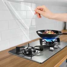 1卷自粘防水防刮耐磨可移除无残留加厚哑光易贴米白色简约奶油风格柔和纹理壁纸，适用于客厅背景墙、出租房、老房子墙面、家具翻新 - 靜電吸附貼紙 - 查看 1