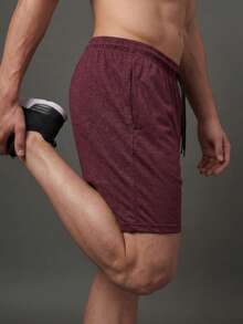 Kit 3 Bermuda Shorts Light Dry Fit Gym Training - Màu Đỏ Sâu - Xem 6