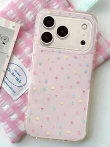 Ốp lưng điện thoại họa tiết hoa cúc mùa xuân lấp lánh, tương thích với iPhone 17 Pro Max, 17 Pro, 17 Air, 17, 16, 15, 14, 13, 12 Pro Max, 11. Ốp lưng mềm chống sốc với họa tiết hoa trang nhã. - Những ngôi sao đầy màu sắc - Xem 4