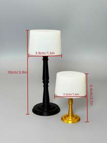 Lampu Lantai Miniatur Model Rumah Bercahaya dalam Gelap, Hiasan Lampu Meja, Model Lampu Malam Dekoratif Bergaya Vintage Eropa - MultiWarna - View 7