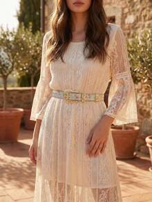 Multicolor Hollow Buckle