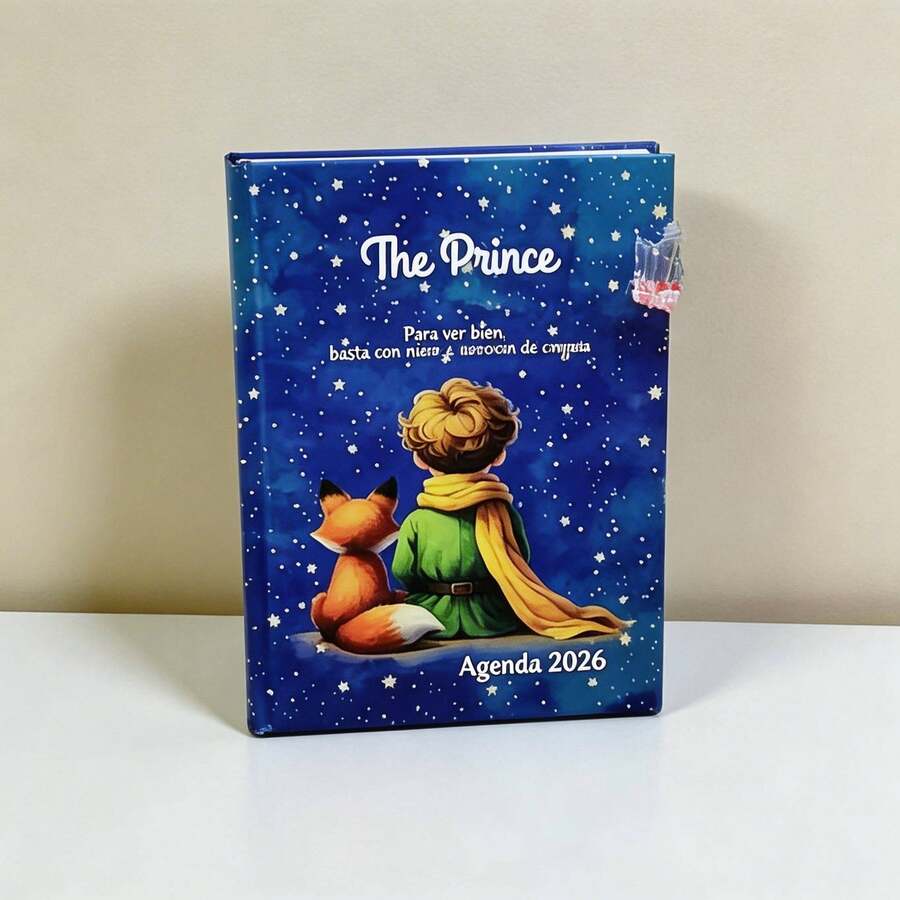 Agenda Diaria 2026 Pasta Dura Cosida A5 libros libros para leer Producto de calidad Diseño moderno Uso diario Perfecto para regalo Duradero Fácil de usar - L3 - Ver 1
