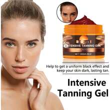 OceAura 150g Self Tanner Lotion + Darkening Repair Gel – Sunless Tanning For Summer Beach, Natural Wheat Skin Color, Moisturizing Body Care With Vitamin E, Carrot Seed Oil, Even Glow, Long-Lasting Hydration,Skin Care,Travel Essential,Quick Ship Items - Orange - View 8