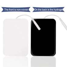 2片自粘式按摩导电垫 - 无纺布替换垫，适用于身体按摩器和肌肉放松设备 - 彩色 - 查看 4