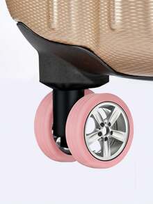 4pcs/8pcs/16pcs Luggage Wheel Protective Cover, Office Chair Wheel Silent Protective Cover, Luggage Wheel Silicone Protective Cover, Chair Shock Absorbing Silent Protective Cover, Noise Reduction Silent Wheel Protective Cover, Suitable For Most Luggage, Essential For Travel And Office - Multicolor - View 21