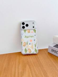 1 chiếc ốp lưng điện thoại TPU trong suốt hình thỏ Phục Sinh và trứng, chống sốc, có ngăn đựng thẻ, thời trang, đa năng, sáng tạo, tương thích với iPhone 6s 7 8 Plus X XR XS 11 12 13 14 15 16 17 Pro Max Mini Plus Air, A14 A54 A56 A31 4G A23, Note 8 Pro, Note 14 Pro 4G, Note 12 4G, A98, S24 S25 Ultra, 15 Pro Ultra 17 Pao Max, phiên bản quốc tế, không phải phiên bản nội địa. - Nhiều màu - Xem 3