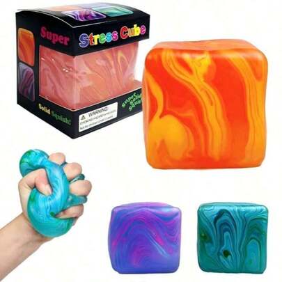 1pc - 2026 New Nee-Doh Swirl Malt Sugar Stress Relief Toy, Birthday/Christmas Gift, Perfect Collectible Display, Squeeze (Shipped Without Box)