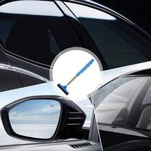 1/2/3pcs Retractable Car Rearview Mirror Rain Wiper, Portable Car Glass Cleaning Snow Brush, Suitable For Rainy And Foggy Days - Multicolor - View 9