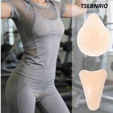Áo nâng ngực silicon tự dính vô hình kèm 2 miếng đệm silicon. Thiết kế mềm mại và mỏng nhẹ, phù hợp cho mặc hàng ngày, khi bơi, mặc quần, dự tiệc và lễ hội. - Gầy - Xem 2