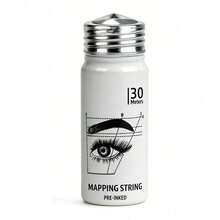 Bolígrafo para tatuaje de cejas microblading de 30M/10MM, diseño de tatuaje de cejas, 1181,1 pulgadas, delineador de cejas pre-tintado, puntos de tatuaje de cejas, delineador pre-tintado, accesorios de tatuaje de cejas - Multicolor - Ver 13