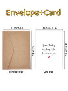 1pc Bestie New Baby Greeting Card, For Baby Shower & Pregnancy Reveal, New Mum Congratulation Card - Multicolor - View 4