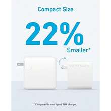 MacBook Pro Charger Compact and Foldable 100W USB C Charger for MacBook Air  Galaxy iPad Pro and More 5FT USB C Cable Included - Blanco ártico - Ver 5
