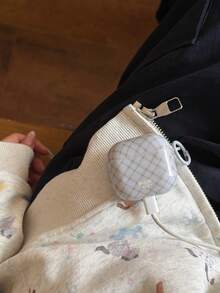 韩版灰蓝色菱形保护壳，兼容 Pro 3、 Pro 2、1/2无线蓝牙耳机 - 淺藍色 - 查看 8