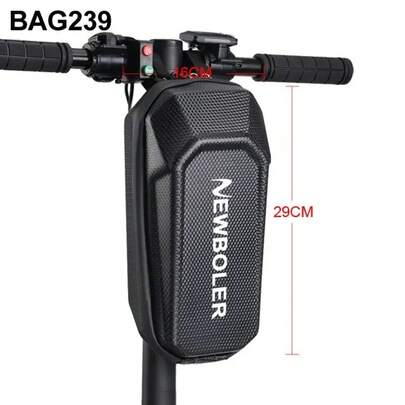 Bolsa para Scooter Eléctrico NEWBOLER, Bolsa Frontal Impermeable, Accesorios para Scooter Eléctrico, Bolsa Universal a Prueba de Lluvia para Vehículos Eléctricos, Bolsa Rígida para Equipo de Ciclismo GQ8L