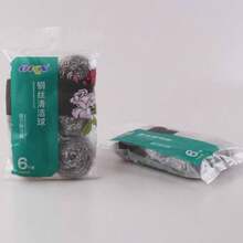 OKS 6PCS STAINLESS STEEL SCOURER HEAVY DUTY CLEANS - 6Pcs - View 5