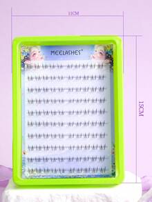 Natural-Looking Segmented Cluster False Eyelashes, Easy To Apply For Beginners, Brownie Brown Tone - View 8