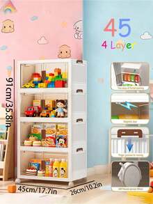 Storage Bins With Lids - Vitt - Visa 9