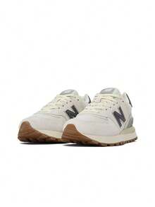 New Balance 574LG 系列复古跑鞋，2026 春季新款，男女休闲运动鞋，情侣鞋 U574LGAN - 淺灰色 - 查看 2