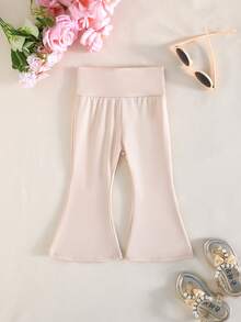 Set de 3 pantalones casuales y lindos para niñas bebé, en múltiples colores - Multicolor - Ver 6