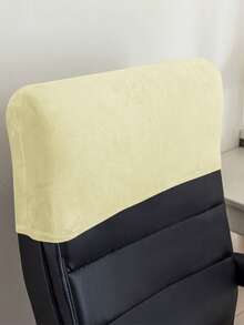 1 chiếc bọc tựa đầu ghế văn phòng bằng vải nhung hình cáo bạc, thiết kế tối giản, chống bẩn, chống mồ hôi, chống ố vàng, thích hợp cho ghế văn phòng, phòng học. - Nhiều màu - Xem 3