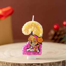 0-9 Velas con forma de cachorro de peluche adorables, hermosas decoraciones para pasteles, regalos ideales para fiestas, adecuados para pasteles de cumpleaños, pasteles de boda, celebraciones de aniversario, reuniones familiares y talla grande - Ver 17