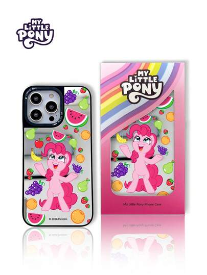 Hasbro MY LITTLE PONY Ốp điện thoại tráng gương chính hãng, ốp điện thoại hoạt hình nữ tính, ốp điện thoại quà tặng ngày lễ, đóng hộp, tương thích với Apple iPhone 17, 17 Air, 17 Pro, 17 Pro Max, 11, 12, 13, 14, 15, 16 Pro, 16 Pro Max, 14 Plus, 15 Plus, 16 Plus, 15 Pro Max, 16 Pro, 16 Pro Max