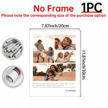 1 Stück personalisiertes Fotocollagen-Poster für Mutter, personalisiertes Muttertagsgeschenk, Geburtstagsgeschenk, Weihnachtsgeschenk für Mutter, personalisierte bedruckte Wandkunst für Mutter, Muttertagsgeschenk, Geschenk mit Rahmen - Verschiedenfarbig - Übersicht 17