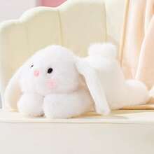 Bộ sưu tập gấu bông Gift Bear và bộ sưu tập thỏ Tanni Rabbit với tư thế nằm thư giãn - Sản phẩm chính hãng, chất liệu nhung mềm mại, thiết kế tư thế nằm thư giãn, gối trang trí để bàn (1 chiếc) - Nhiều màu - Xem 6
