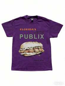 Cozy Publix Shirt, Pub Sub Vintage StyleShirt, Publix Sub Fans, Floridas FavoriteGrocery Store, Florida SupermarketMenswear Top Underwear Tshirt - 紫色 - 查看 1
