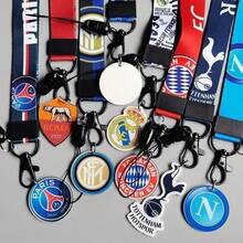 FIFA FIFA 2026 USA-Mexico-Canada World Cup Club Lanyard, Multi-Team Options (Real Madrid/Bayern/PSG), Detachable Neck Strap For Phone/ID, Soccer Fan Merch Souvenir, Durable Collectible Gift - Multicolor - View 3
