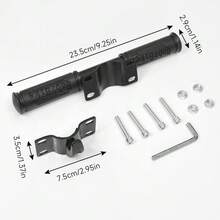 适用于 M365/1S/Pro/F30 电动滑板车的通用车把和护栏，兼容 45 毫米直径的杆，可调节栏杆采用坚固的金属结构和时尚的车把设计， - 彩色 - 查看 9