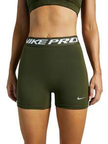 Nike Women's Summer Running Shorts | High-Waisted Quick-Dry Basketball Shorts, Breathable Athletic Bottoms For Training - xanh quân đội - Xem 1