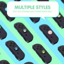 DATA FROG 2个装硅胶拇指摇杆帽，兼容Switch，适用于Switch配件 - 查看 3