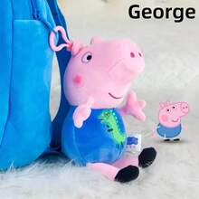 Hasbro Ba lô Peppa Pig, túi đeo chéo cho trẻ em mẫu giáo, tiểu học, nhà trẻ, thích hợp cho bé gái đi du lịch, quà Giáng sinh. - Nhiều màu - Xem 12