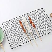1/2件装黑色不锈钢烤箱架，冷却架，适用于烹饪、烘焙和烧烤 - A - 查看 4